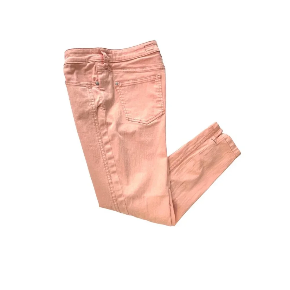 ANTHROPOLOGIE PILCRO and the Letterpress Peach Jeans Size 28 - Picture 11 of 11
